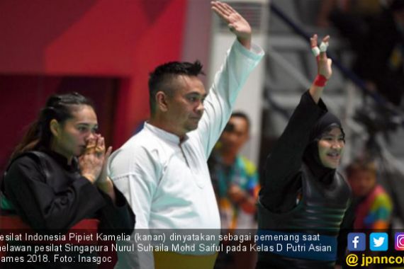 3 Pesilat Melaju ke Perempat Final Asian Games 2018 - JPNN.COM