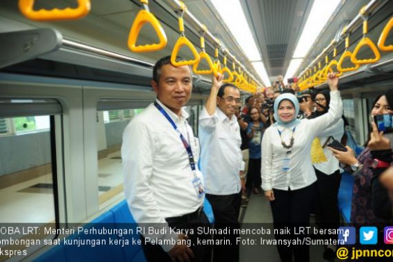 Menhub: LRT Sumsel Layak setelah Uji Commissioning Selesai - JPNN.COM