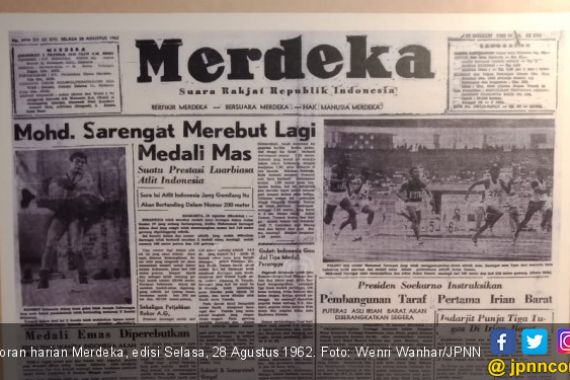 Aliran Emas & Selayang Babakan Sejarah dari Asian Games 1962 - JPNN.COM