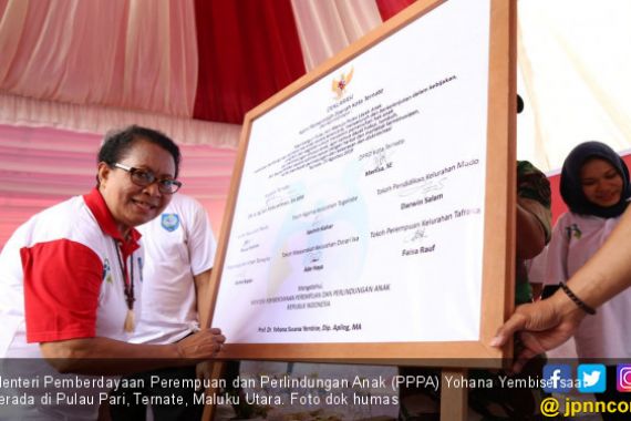 Perdana di Indonesia, Hiri Menuju Predikat Pulau Layak Anak - JPNN.COM