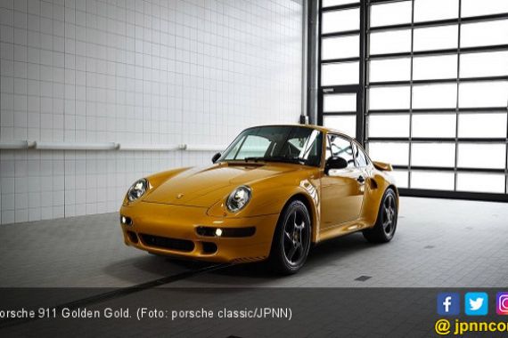 Proyek Lintas Waktu Porsche 911 Golden Gold - JPNN.COM