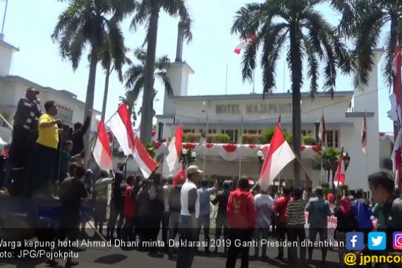 Hotel Ahmad Dhani Dikepung Ormas Tolak 2019 Ganti Presiden - JPNN.COM