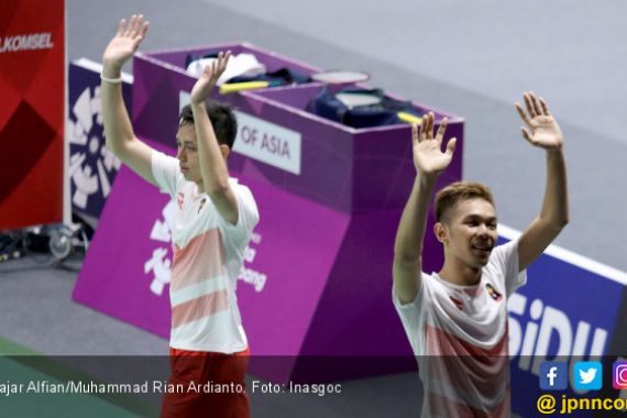 Antara Fajar/Rian, Final Asian Games 2018, dan Ultah Ibu - JPNN.COM