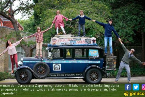 Petualangan Zapp, 18 Tahun Berkeliling Dunia Bawa Keluarga - JPNN.COM