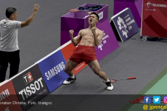 Asian Games 2018: Jonatan Christie Sempat Terganggu Suporter - JPNN.COM