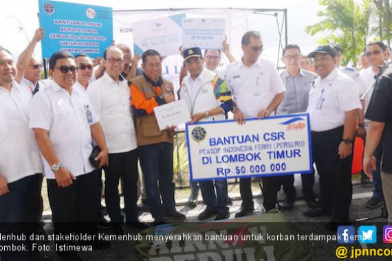 Kemenhub Gratiskan Pengiriman Logistik ke Lombok - JPNN.COM