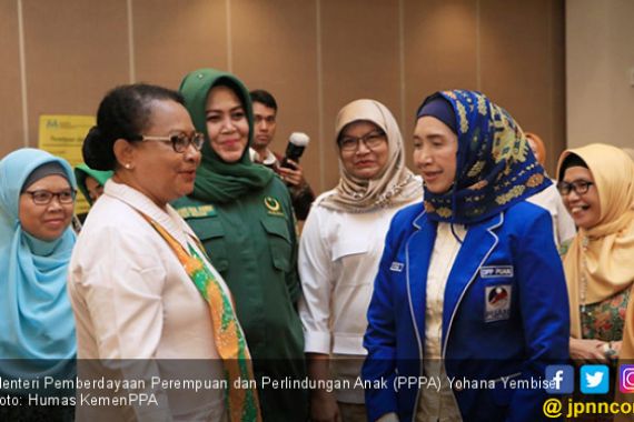 Menteri Yohana Ajak Perempuan Aktif di Pemilu 2019 - JPNN.COM