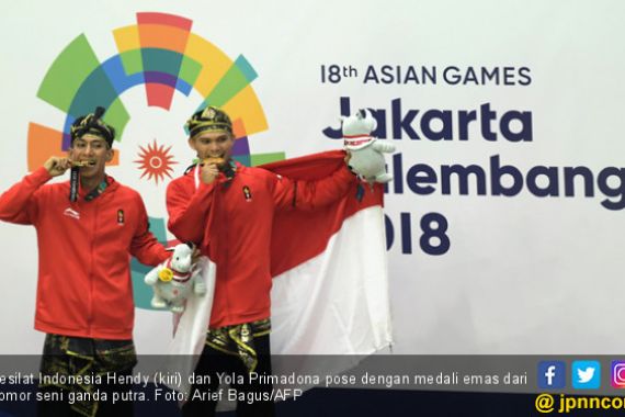 Medali Emas Indonesia di Asian Games 2018 Melewati Target - JPNN.COM