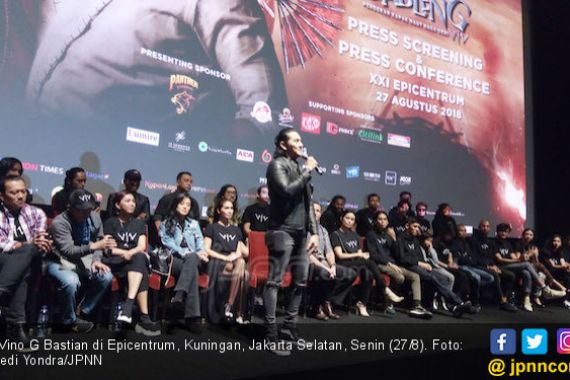 Vino G Bastian Mewek Film Wiro Sableng Disambut Meriah - JPNN.COM