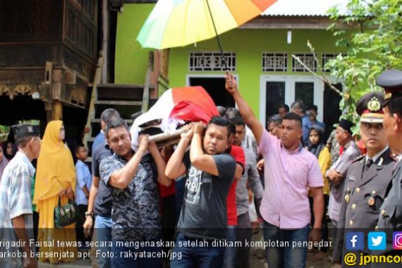 Brigadir Faisal Tewas Ditikam Gembong Narkoba di Aceh Utara - JPNN.COM