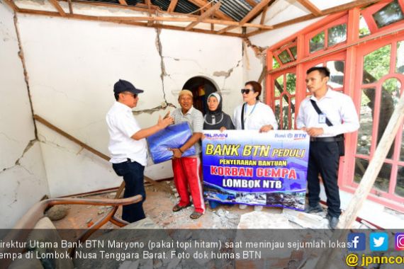 BTN Beri Kemudahan Kredit Bagi Korban Gempa Lombok - JPNN.COM