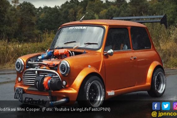 Modifikasi Mini Cooper: Pakai Mesin Honda, Ngacir! - JPNN.COM