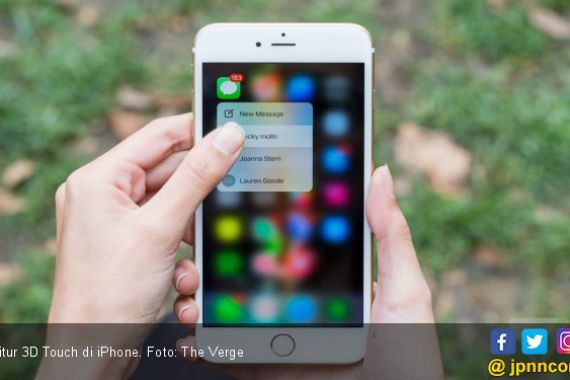 Apple Akan Hilangkan Fitur 3D Touch di iPhone - JPNN.COM