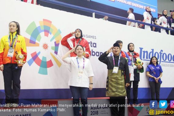 Menko Puan Bangga Atlet Pencak Silat Borong Medali Emas - JPNN.COM