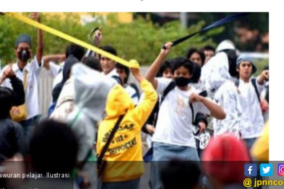 Tawuran Pelajar SMK di Bogor, Satu Korban Luka Parah - JPNN.COM