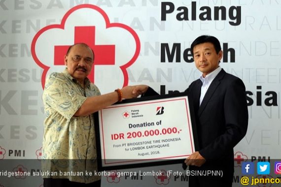 Bridgestone Ikut Meringankan Beban Korban Gempa Lombok - JPNN.COM