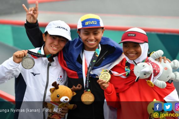 Kado Buat Ibu dari Bunga si Peraih Medali Termuda di AG 2018 - JPNN.COM