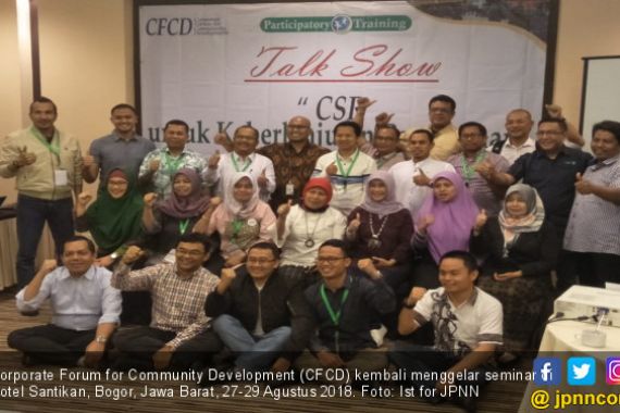 Para Manajer Terbantu Materi CSR dari CFCD - JPNN.COM