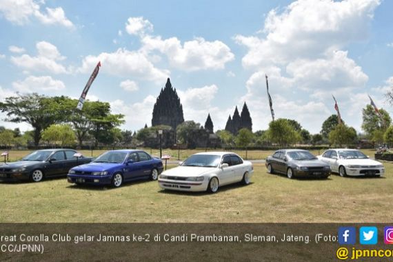 Penggemar Corolla Klasik Cetak Rekor Muri di Prambanan - JPNN.COM