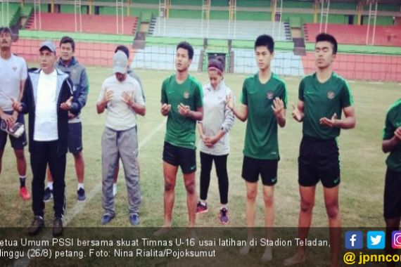 TC Timnas U-16 Rampung, Fachri Husaini: Terima Kasih Medan - JPNN.COM