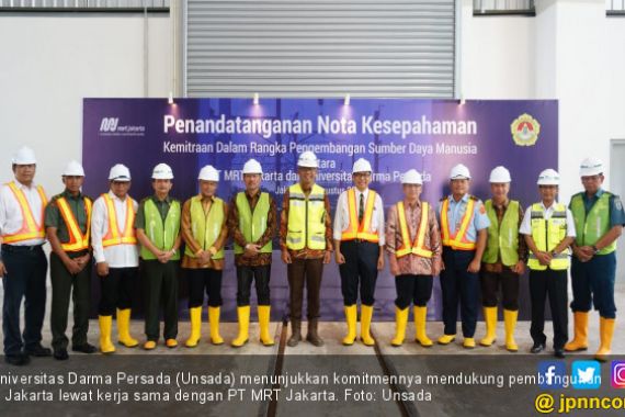Unsada Gandeng PT MRT demi Pembangunan Jakarta - JPNN.COM