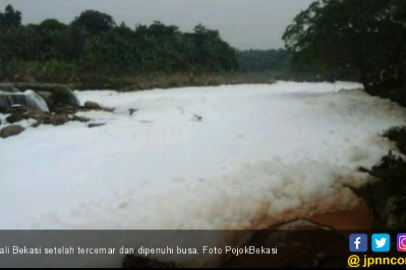 Sungai Tercemar, Pemkot Bekasi Beri Sanksi Sejumlah Pabrik - JPNN.COM