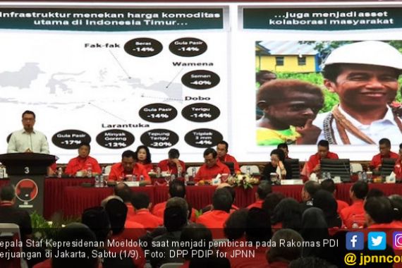 Moeldoko Dorong PDIP Genjot Sosialisasi Prestasi Jokowi - JPNN.COM