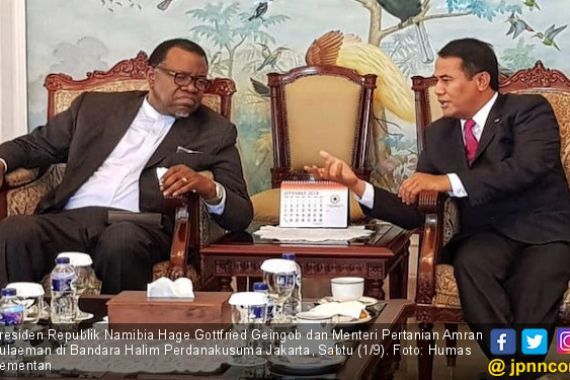 Presiden Namibia Puji Indonesia Mampu Swasembada Beras - JPNN.COM