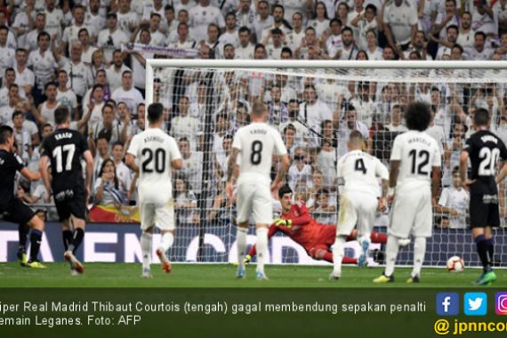 Debut Courtois di Real Madrid Dirusak Gol Penalti - JPNN.COM