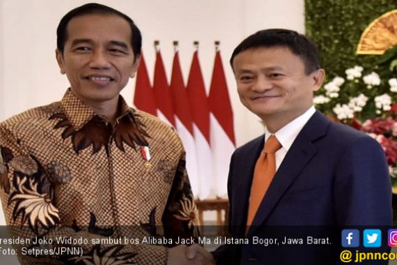 Bertemu Jack Ma, Jokowi Bicara Peningkatan SDM e-Commerce - JPNN.COM
