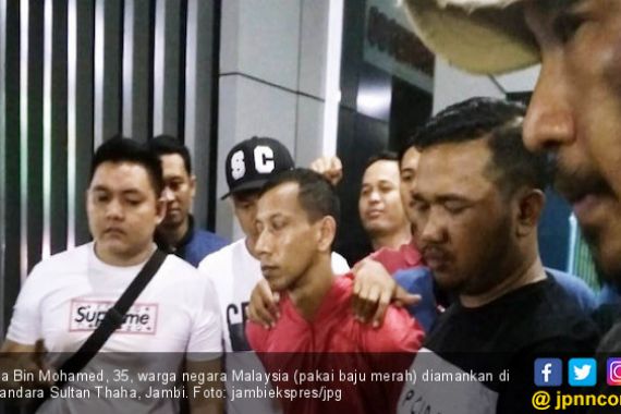 Seludupkan Sabu-sabu di Dalam Perut, WN Malaysia Ditangkap - JPNN.COM