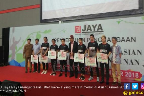 PB Jaya Raya Apresiasi Atlet Binaan Peraih Medali AG 2018 - JPNN.COM