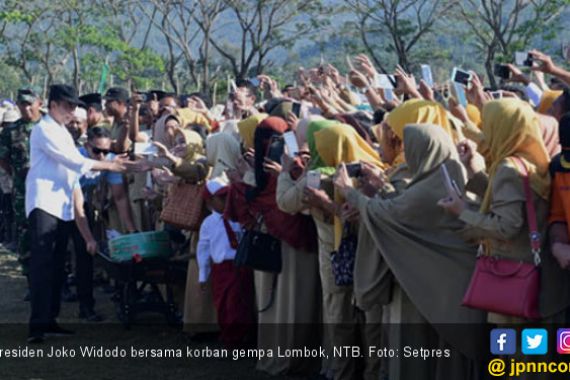 Jokowi Pimpin Apel Siaga NTB Bangun Kembali - JPNN.COM