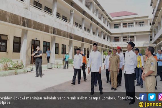 Serahkan Bantuan Gempa, Jokowi Datang Lagi ke NTB - JPNN.COM