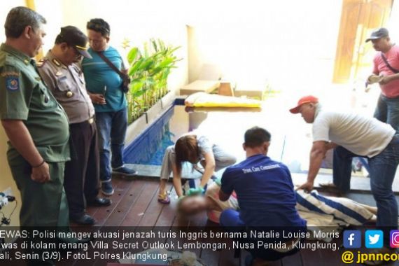 Ada Bule Cewek Tewas Mengambang di Kolam Renang - JPNN.COM