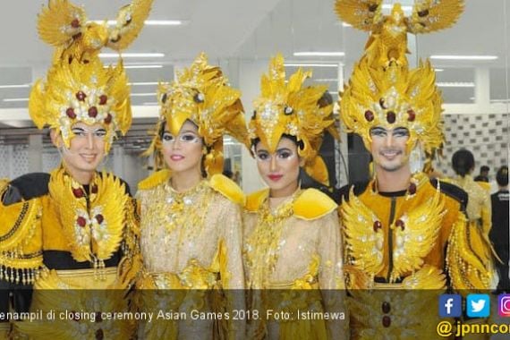 Rahasia di balik Riasan Penampil Closing Asian Games 2018 - JPNN.COM