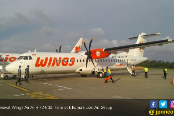 Mesin Pesawat Diduga Rusak, Wings Air Mutar Balik - JPNN.COM
