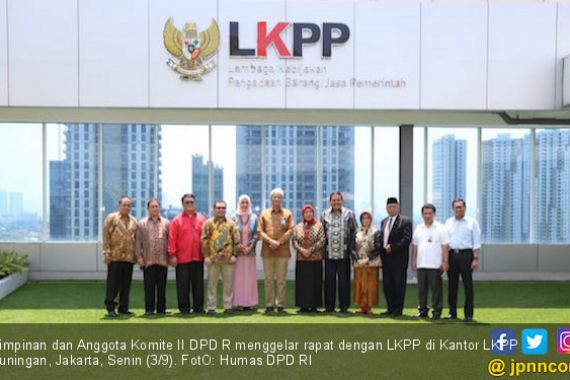Dorong Pengembangan Potensi Daerah, DPD RI Bertemu LKPP - JPNN.COM