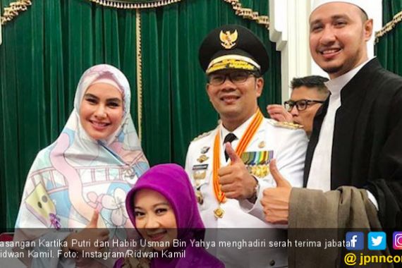 Doa Ridwan Kamil untuk Kartika Putri dan Habib Usman - JPNN.COM