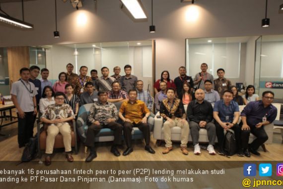 16 Perusahaan Fintech Studi Banding ke Danamas - JPNN.COM