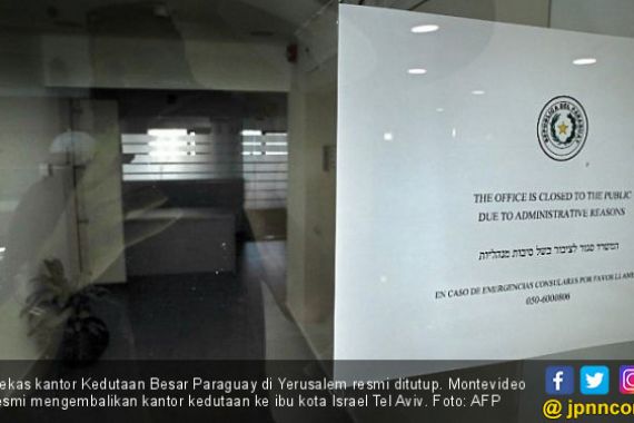 Hengkang dari Yerusalem, Paraguay Permalukan Israel - JPNN.COM