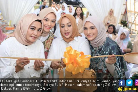 Soft Opening Z Glow, Dari Futri Zulya untuk Wanita Indonesia - JPNN.COM
