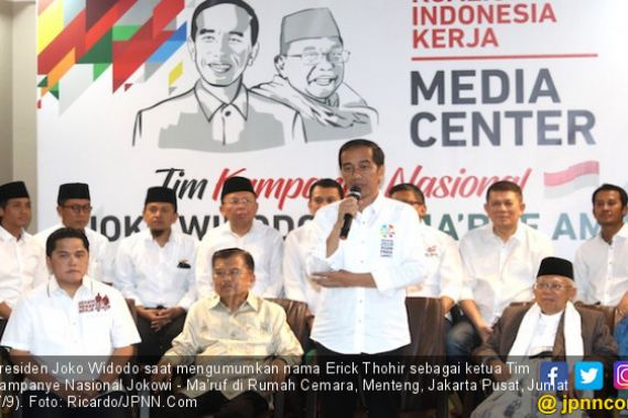 Beginilah Awalnya Erick Thohir Dipilih Jadi Ketua TKN Jokowi - JPNN.COM