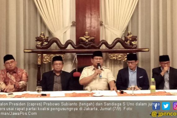 Partai Pengusung Prabowo-Sandi Gelar Rapat, SBY Absen Lagi - JPNN.COM