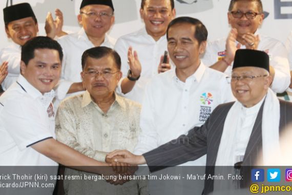 Pimpin Timses Jokowi, Erick Thohir Diminta Mundur dari KOI - JPNN.COM