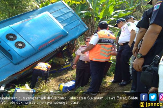 Penyebab Kecelakaan Bus di Sukabumi Masih Diselidik - JPNN.COM