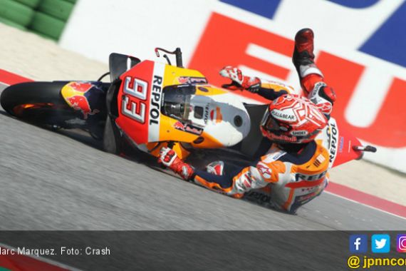 Sempat Jatuh, Marc Marquez Pole Position di MotoGP Malaysia - JPNN.COM