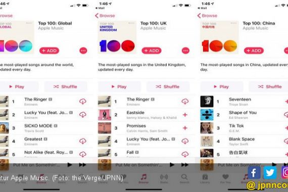 Apple Luncurkan Fitur Music Mirip Spotify - JPNN.COM