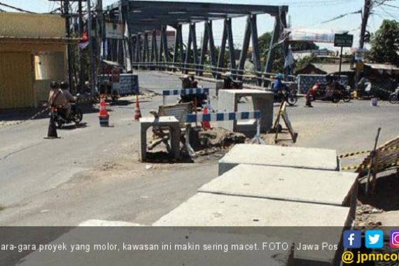 Proyek Molor, Macet Berkepanjangan di Mastrip - JPNN.COM