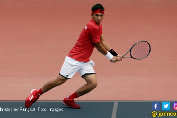 Christopher Rungkat: Pukulan Pertama di Wimbledon Selalu Menenangkan - JPNN.COM